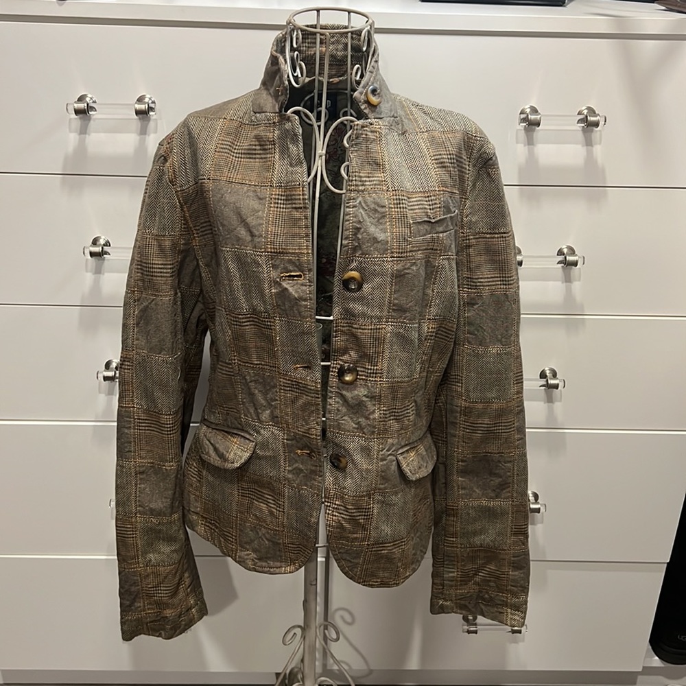 Gap Button Down Jacket, Size 8 - image 2